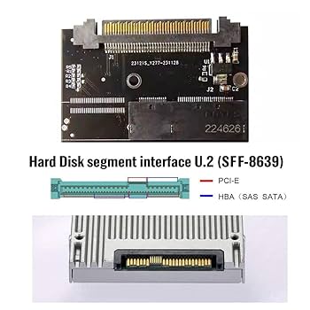Amazon.com: NFHK U.2 SFF-8639 Host Adapter to NVMe Ruler 1U